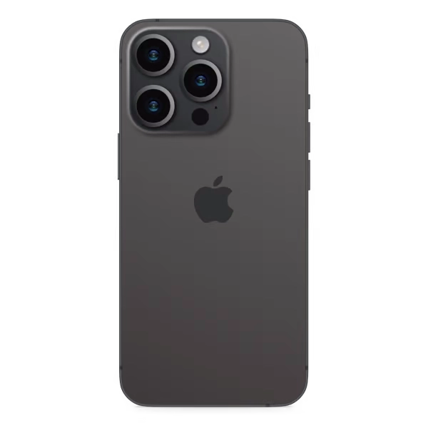 iPhone 15 Pro Black back side