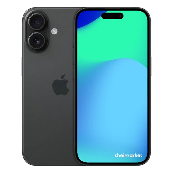 iphone 16 black back and front side